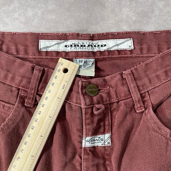 90’s Marithe Francois Girbaud Orange Rust Pants - Picture 7 of 8